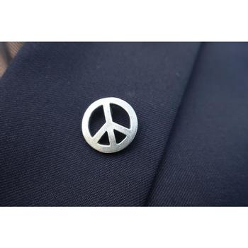 Peace Sign Lapel Pin