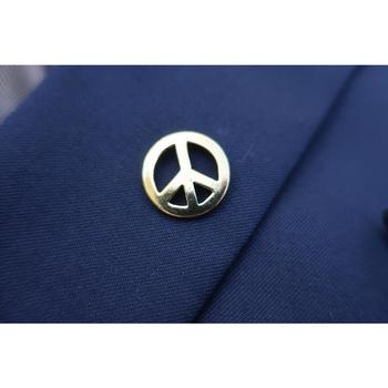 Peace Sign Lapel Pin