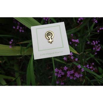 Feminist Power Lapel Pin