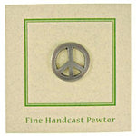 Peace Sign Lapel Pin